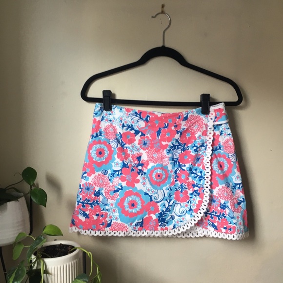 🐚 Lilly Pulitzer Seashell Mini Skirt - Picture 1 of 5